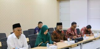 Pertemuan antara Wali Kota Dumai dan Ketua Tim Koordinasi PPDS UGM membahas kerjasama dalam bidang kesehatan.