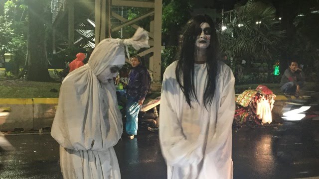 Pocong Prank di Bumiayu Dumai