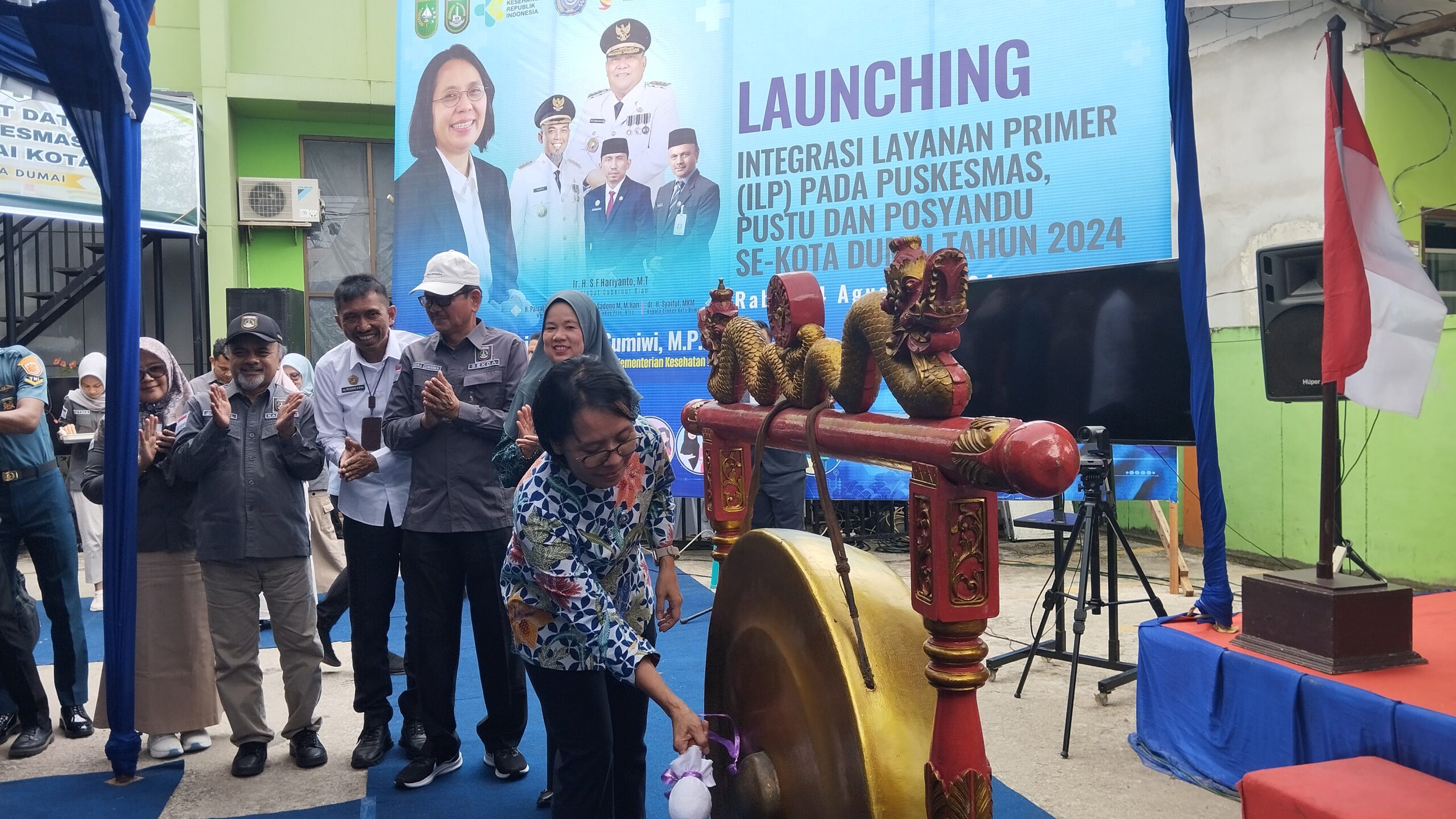 Dirjen Kesehatan Masyarakat Resmikan ILP di Dumai