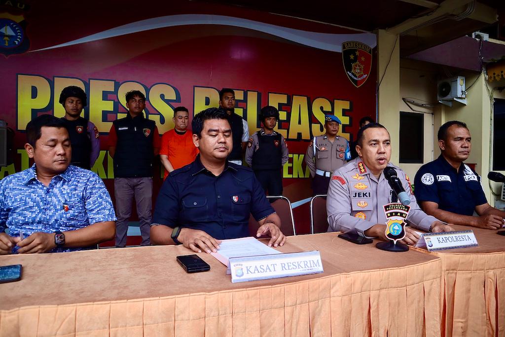 Bos TV Kabel di Dumai Ditangkap Polresta Pekanbaru atas Kasus KDRT