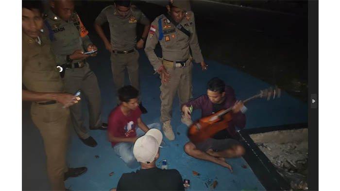 Satpol PP Amankan Enam Pemuda Mabuk Tuak di Kompleks Perkantoran Pelalawan