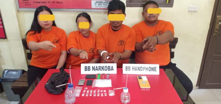 Residivis Narkoba Ditangkap Lagi, Sabu 100,5 Gram Disita di Rambah Hilir
