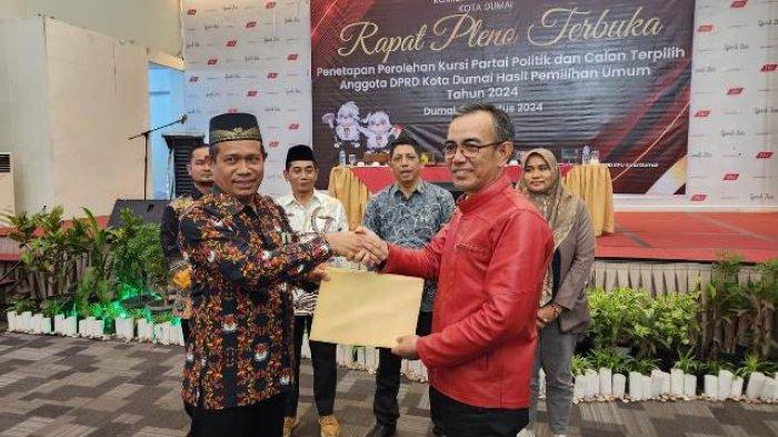KPU Tetapkan Kursi DPRD Dumai, 20 Wajah Baru Siap Berkiprah