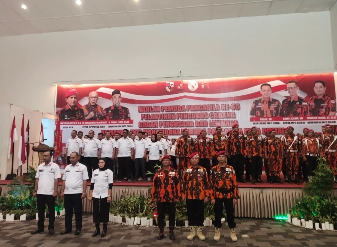 Sunarno Resmi Pimpin Koti Mahatidana Dumai, Komitmen Tingkatkan Ketertiban dan Nilai Pancasila