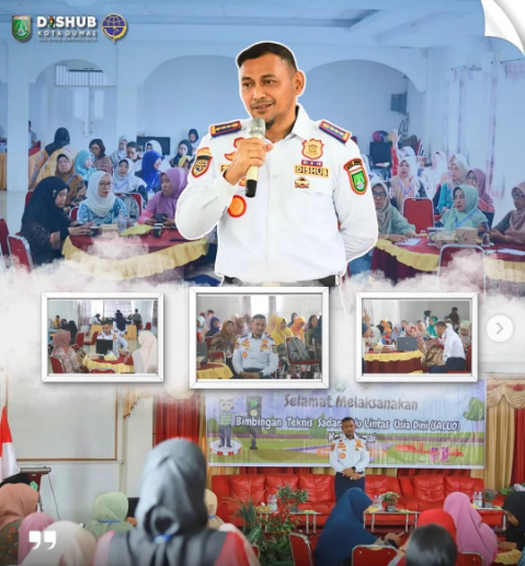 Kadishub Dumai Tekankan Kesadaran Lalu Lintas Sejak Usia Dini di Bimtek SALUD