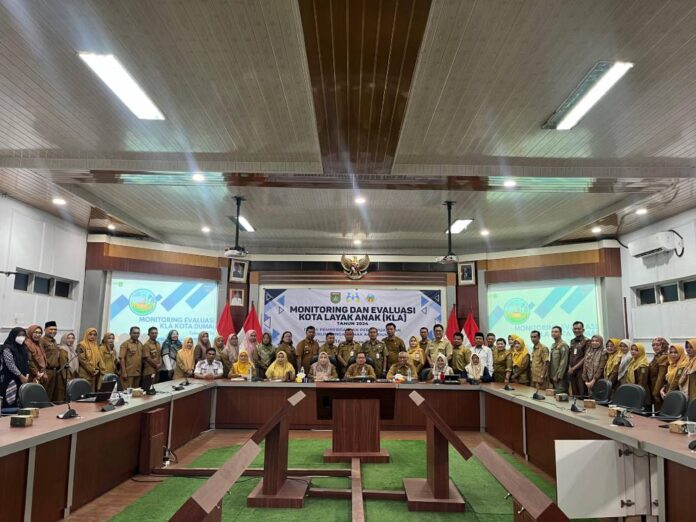 Dumai Menuju Kota Layak Anak, DPPPA Gelar Monev Bersama Seluruh OPD