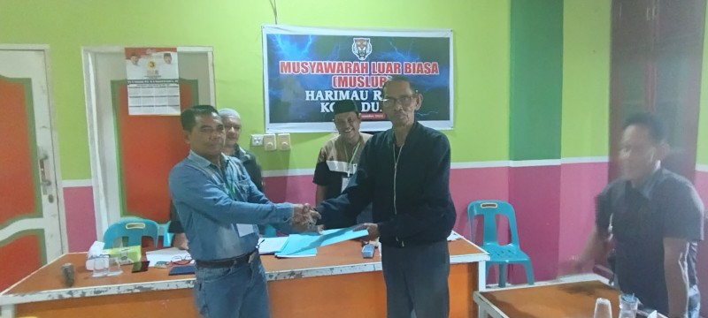 Pangab Nahkodai Harimau Rokan Dumai, Siap Bawa Organisasi Lebih Maju
