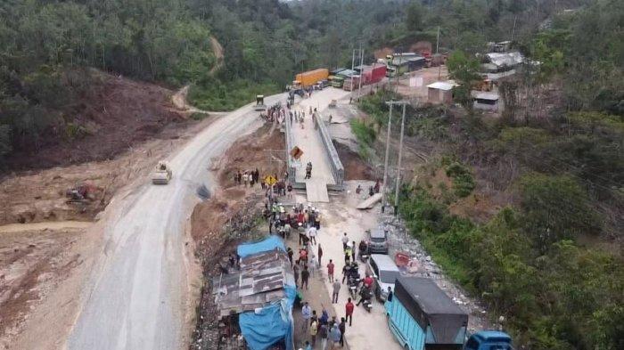 Lintas Riau-Sumbar di Tanjung Alai-Kampar Ditutup Total, Pengendara Diimbau Gunakan Jalur Alternatif