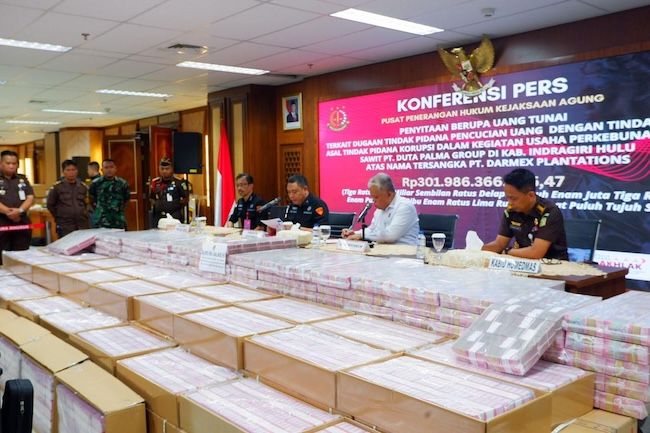 Kejagung Sita Rp1,4 Triliun dari Kasus Duta Palma Group, Uang Disamarkan di Berbagai Lokasi