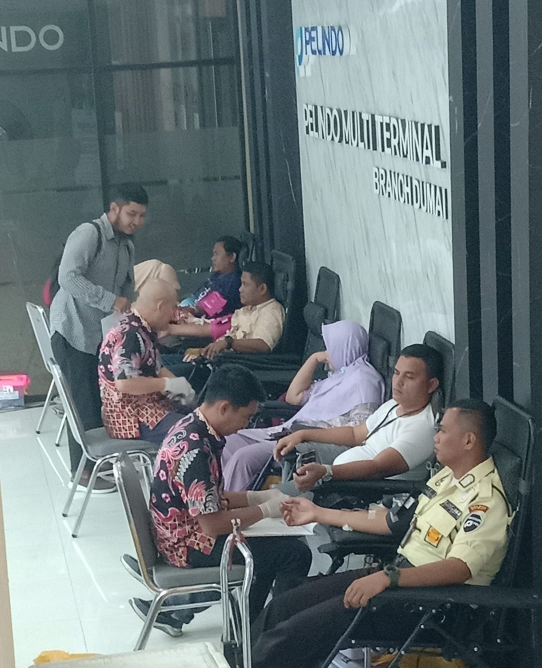 Meriahkan Bulan K3 Nasional, 85 Peserta Ikuti Donor Darah Pelindo Dumai