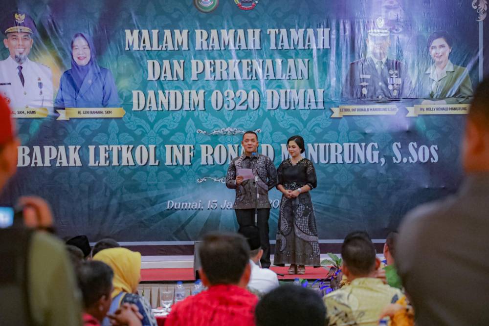 Letkol Inf Ronald Manurung Resmi Menjabat Dandim 0320 Dumai, Wako Paisal Ucapkan Selamat Bertugas