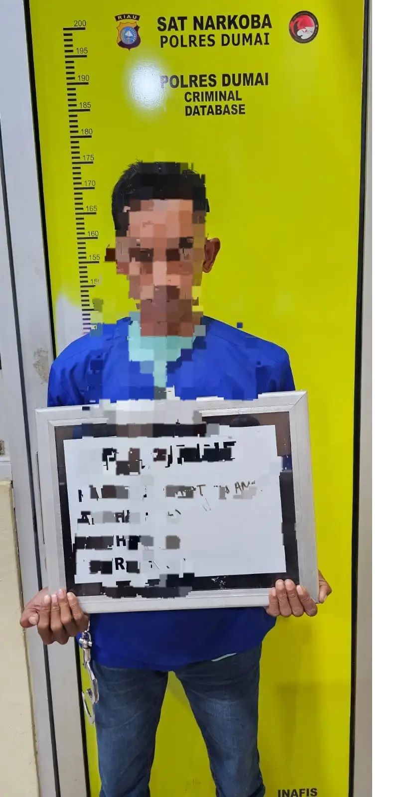 Polres Dumai Ungkap 12 Paket Sabu di Parkiran PT Musim Mas