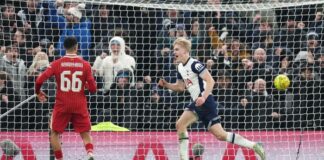 Tottenham Hotspur Tundukkan Liverpool 1-0 di Leg Pertama Semifinal Carabao Cup