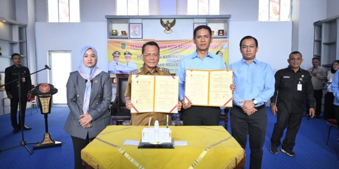 Pemkab Rokan Hilir dan Kejari Teken MoU, Perkuat Sinergi Bidang Hukum