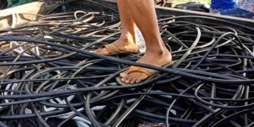 Ketahuan Saat Curi Kabel, Pria di Dumai Dibekuk Petugas Keamanan