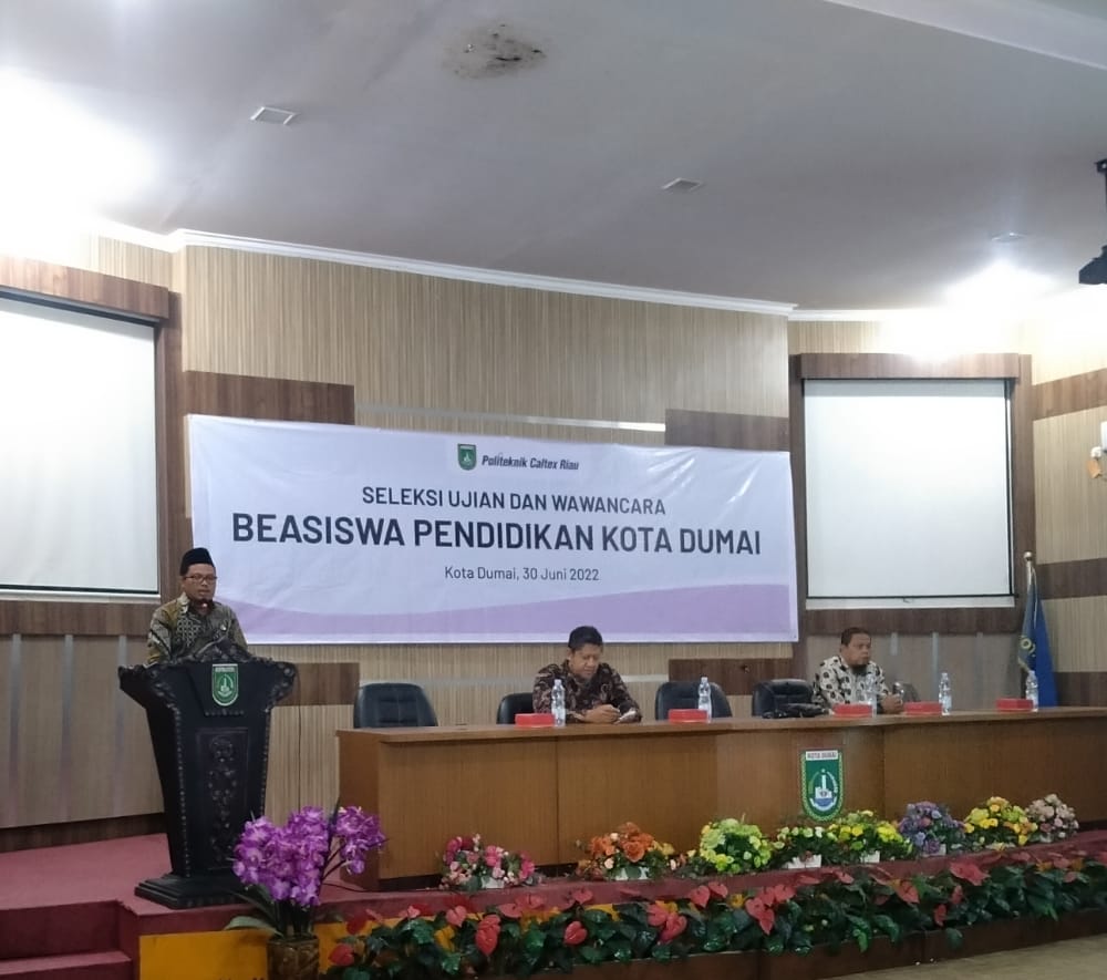 Pemko Dumai dan PCR Jaring Bibit Unggul Lewat Seleksi Beasiswa Penuh