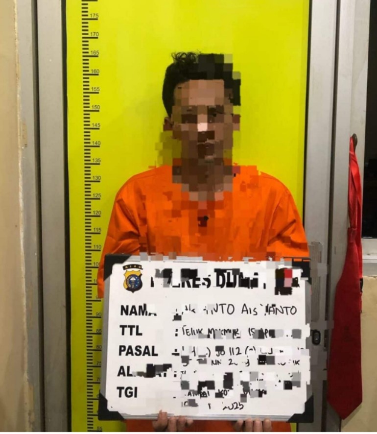 Kedapatan Bawa 30 Butir Ekstasi, Pria di Dumai Diciduk Polisi di Medang Kampai