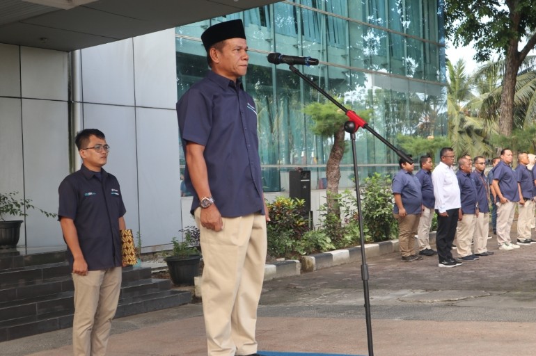 Peringatan Harkitnas ke-117, Pelindo Dumai Kompak Kibarkan Semangat Nasionalisme