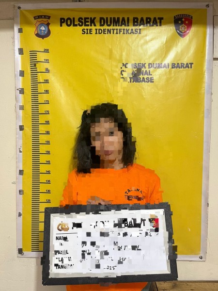 Pinjam Motor Tak Kembali, Wanita di Dumai Barat Ditangkap Polisi