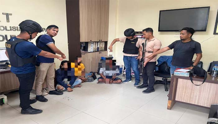 Terekam di TikTok! Tiga Pelaku Pungli di Simpang TPI Purnama Diciduk Tim Raga Polres Dumai