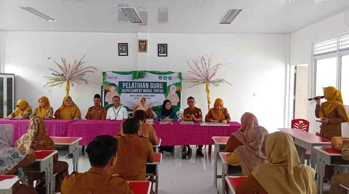 Tingkatkan Mutu Pembelajaran Dasar; Apical Group dan Tanoto Foundation Gelar Pelatihan Guru di Dumai