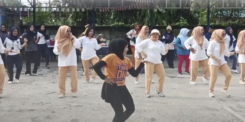 DWP Dishub Dumai Gelar Arisan Bulanan dan Senam Zumba, Penuh Keceriaan dan Kebersamaan