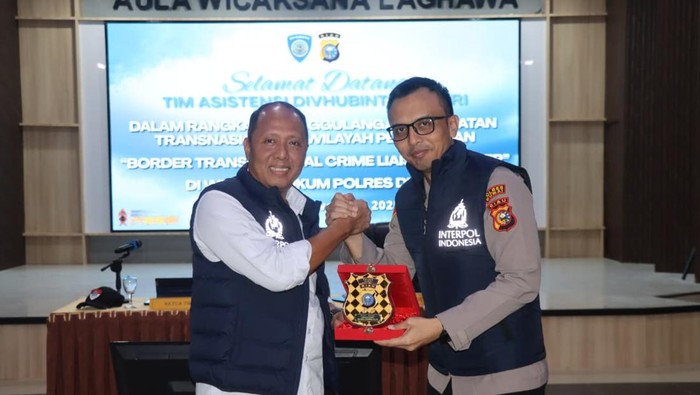 Perkuat Pengawasan Lintas Batas, Polres Dumai Dapat Pendampingan dari Divhubinter Polri