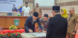 Fahmi Rizal Resmi Dilantik Jadi Komisaris Utama PT Pelabuhan Dumai Berseri