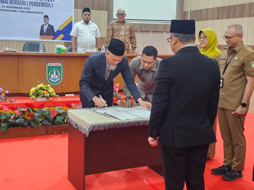 Fahmi Rizal Resmi Dilantik Jadi Komisaris Utama PT Pelabuhan Dumai Berseri