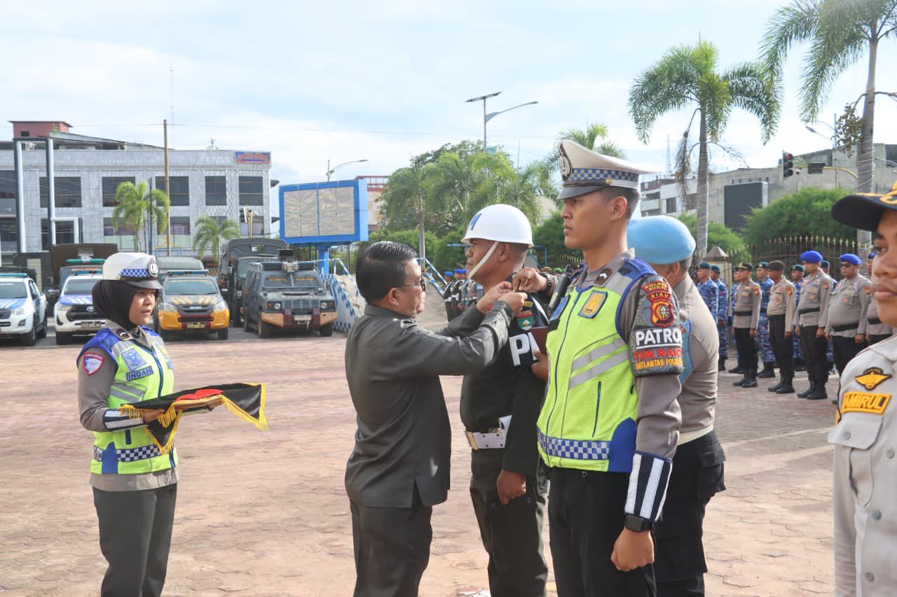 Polres Dumai Gelar Apel Pasukan Operasi Lilin 2025