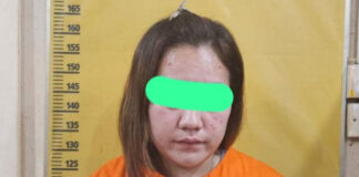 Unit PPA Satreskrim Polres Kampar mengamankan wanita muda berinisial TI (25) yang diduga menganiaya istri sah hingga kepala korban robek tujuh jahitan