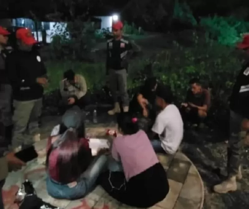 Sattpol PP Kampar Amankan Remaja Mabuk Tuak dan Hirup Lem,