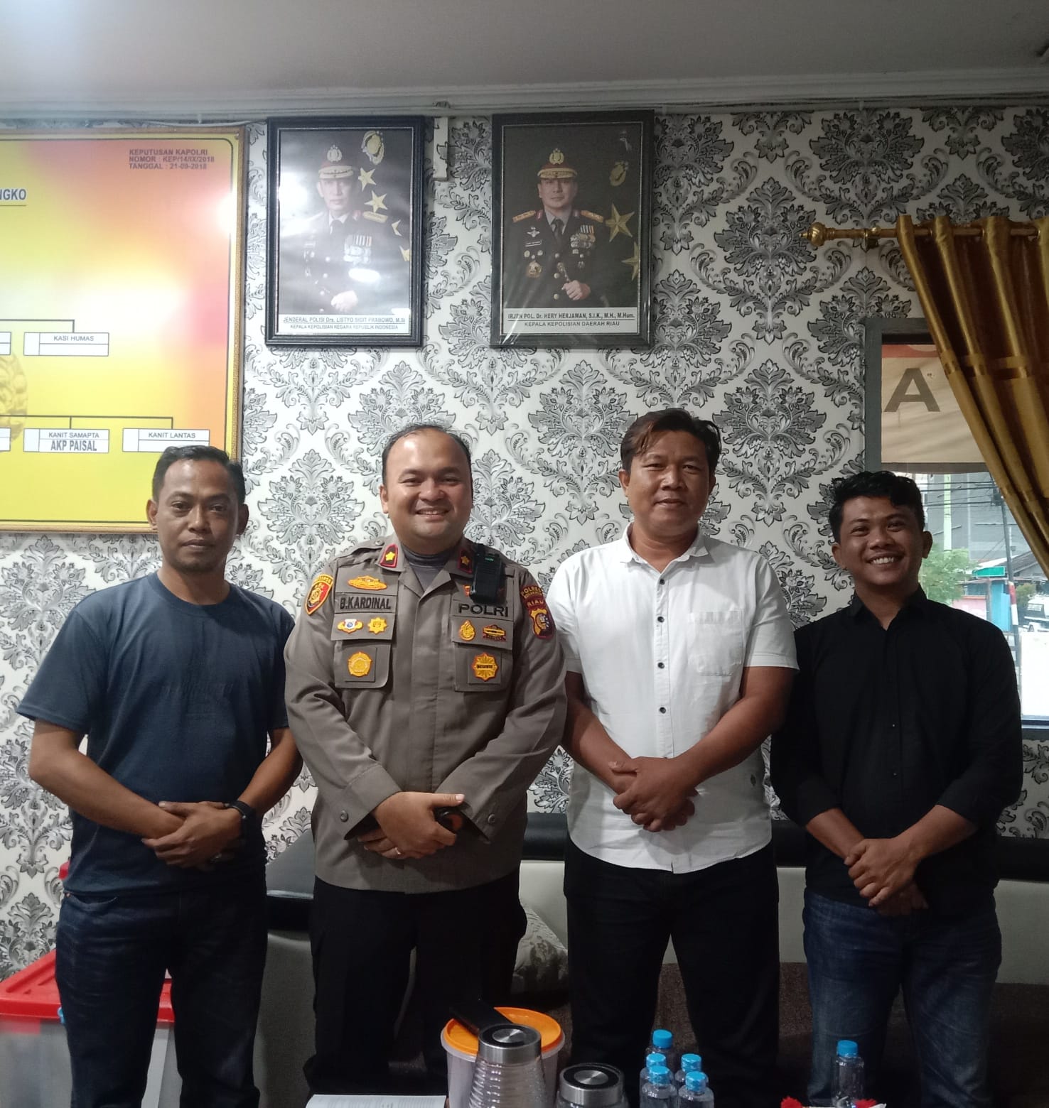 FABEM Rohil Apresiasi Polsek Bangko Dalam Sosialisasi Bahaya Narkoba & Gadget