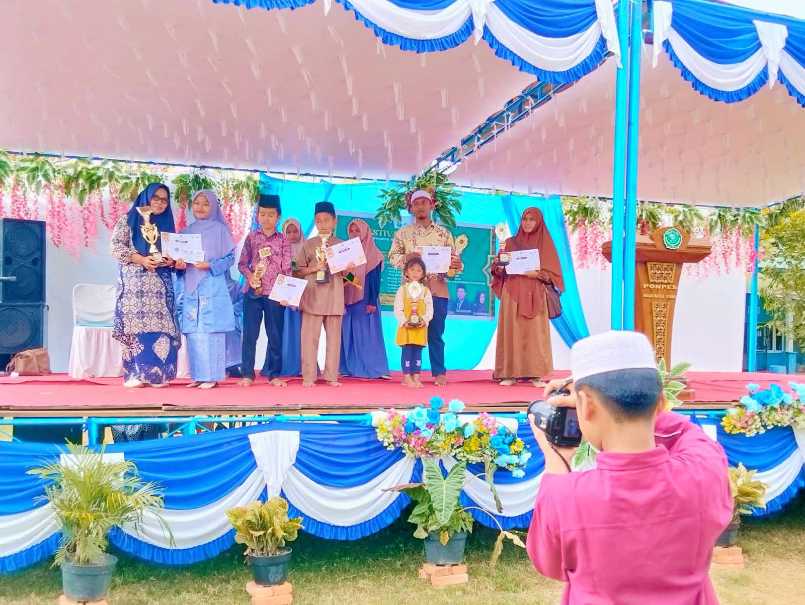 SDN 001 Panipahan Borong Juara 1 di Ponpes Raudhatul Fikri, Tiga Tahun Berturut-Turut