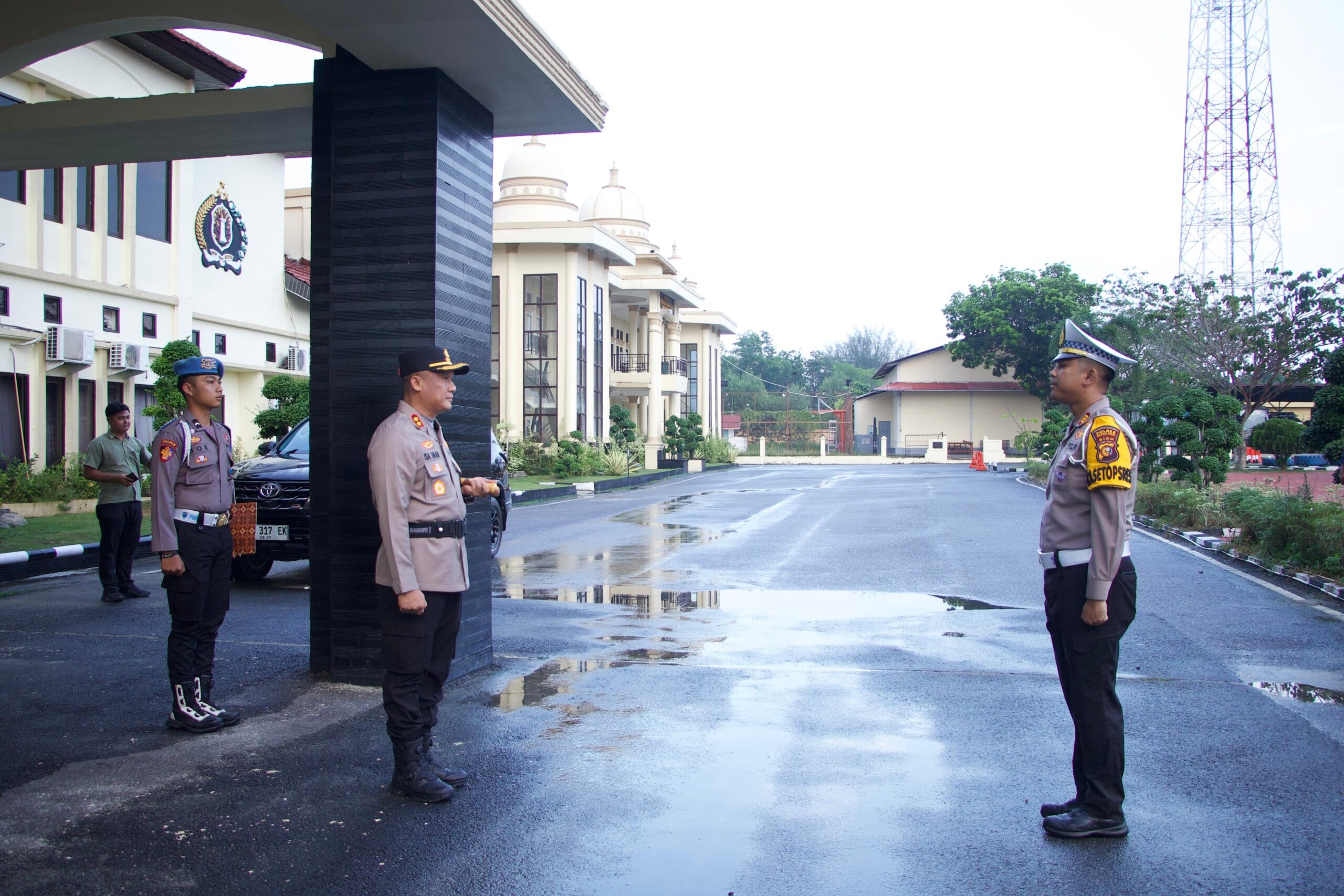 Polres Rohil Gelar Apel Kesiapsiagaan Ops Ketupat 2026, Siap Amankan Idul Fitri 1447 H
