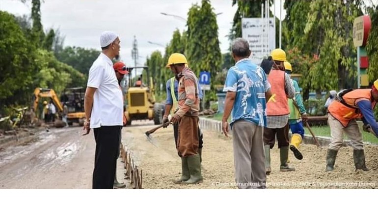 DPU Dumai Catat 900 Ruas Jalan Kota Kurang Baik, Perbaikan Dilakukan Bertahap