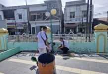 Semangat HBP ke-62, Lapas Bagansiapiapi Gelar Aksi Bersih Lingkungan di Area Masjid dan Sekitar Kantor