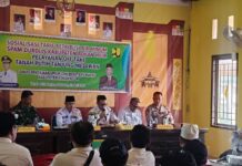 PUPR Rohil Sosialisasi Tarif Retribusi SPAM Durolis di Kecamatan TPTM