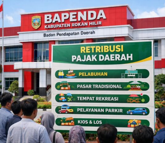 Kepala Bapenda Rohil Bungkam, Publik Soroti Transparansi Pajak dan Retribusi 2025