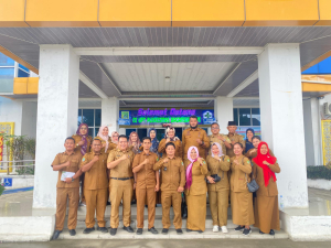 Rakor Dinkes Rohil Bersama Upika Bangko Bahas DBD serta Malaria