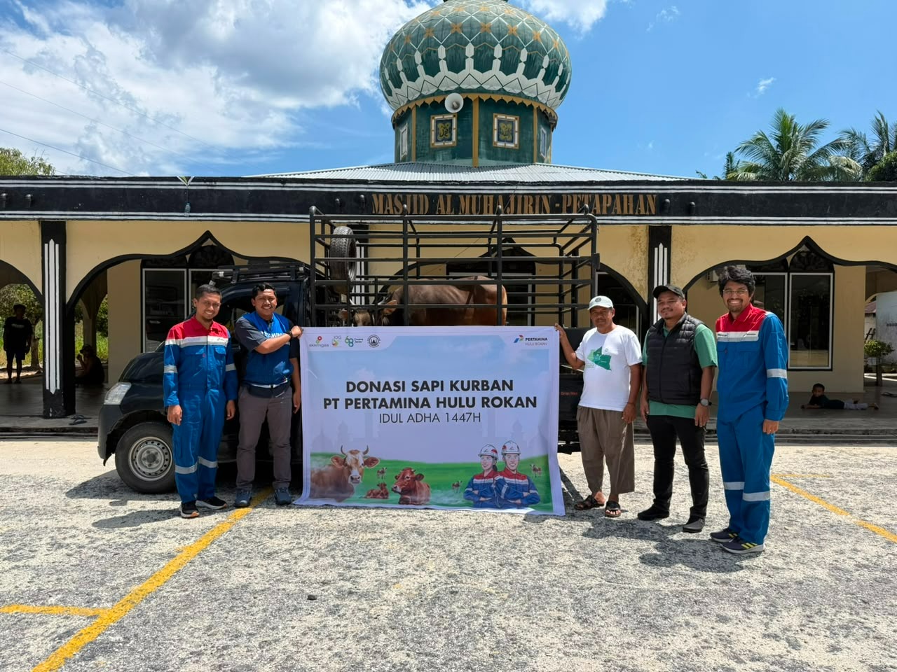 Gema Takbir di Zona Rokan: Ratusan Hewan Kurban PHR Alirkan Kebahagiaan hingga ke Pelosok Desa