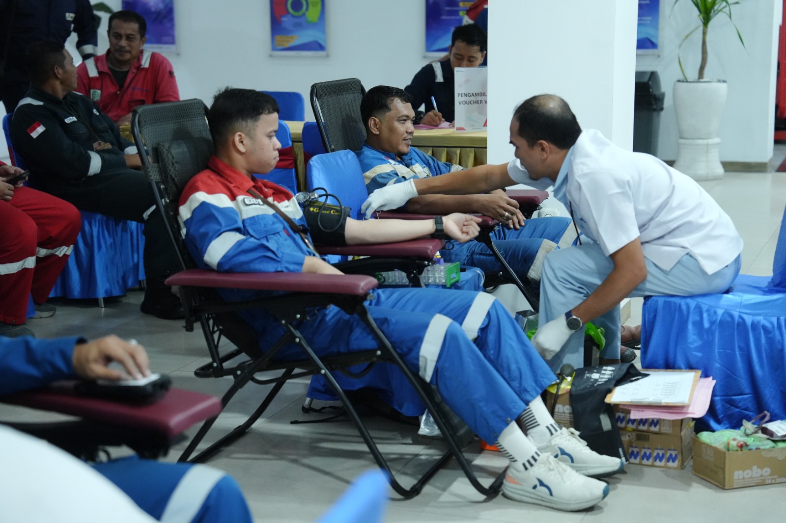 Pertamina Patra Niaga Kilang Dumai  Kumpulkan 600 Kantong Darah dari 2 Area Operasi
