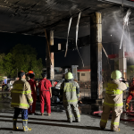 Detik-detik SPBU Harapan Jaya Pekanbaru Terbakar, Api Diduga dari Mobil yang Isi BBM