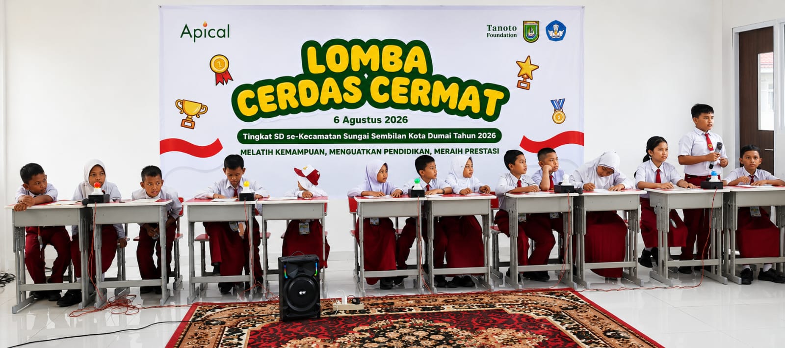 Apical Dorong Literasi dan Numerasi Siswa melalui Lomba Cerdas Cermat di Sungai Sembilan