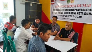 AKJ Maju Calon Ketua KONI Dumai, Usung Satu Cabor Satu Bapak Angkat
