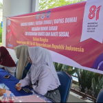 Semarak HUT ke-81 RI, Imigrasi, Rutan dan Bapas Dumai Gelar Donor Darah hingga Bagi Sembako