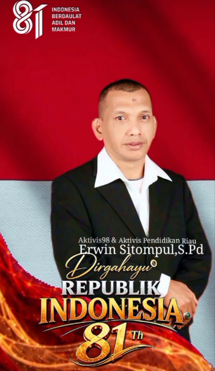 81 Tahun Indonesia Merdeka, Erwin Sitompul Berharap Presiden Prabowo Kunjungi Istana Siak 