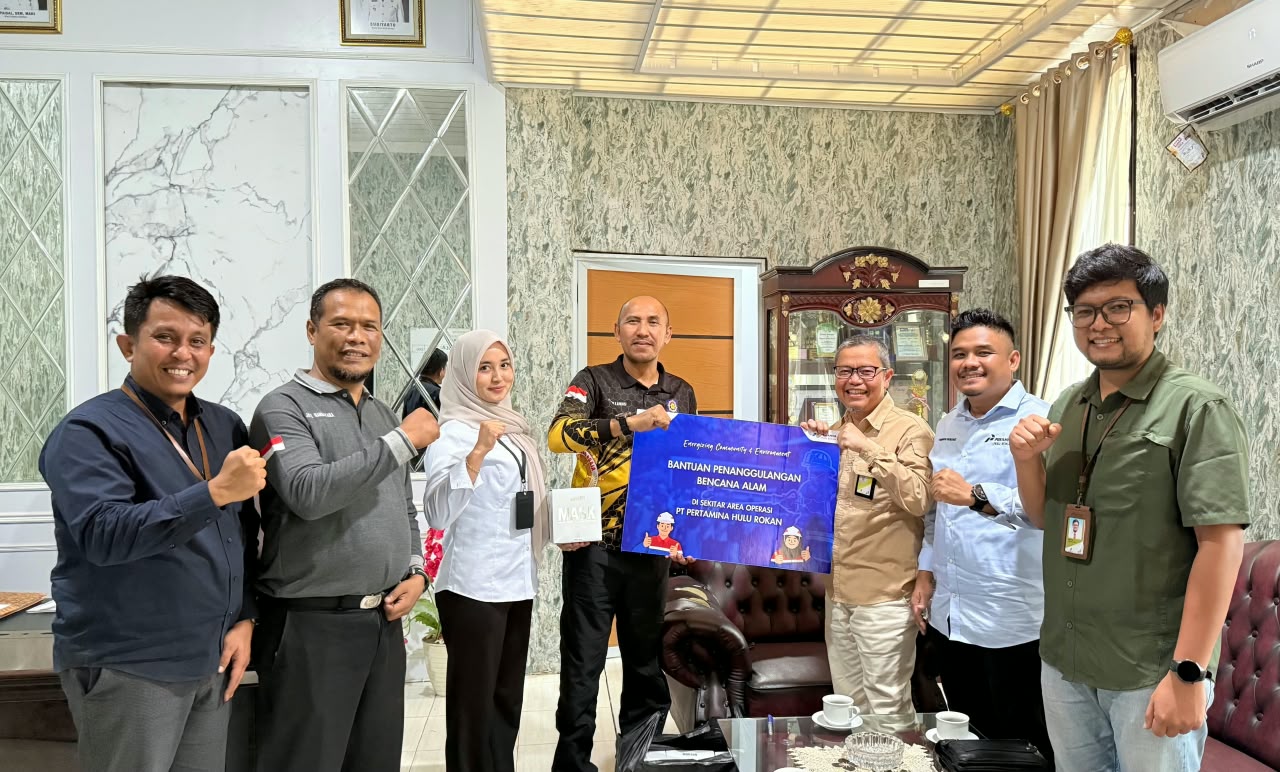 PHR Bagikan 18.750 Masker KN95 untuk Warga Terdampak Asap Karhutla di Riau
