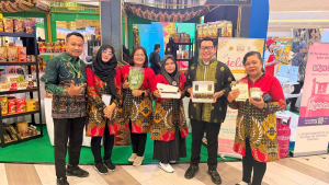 Brownies Sorgum UMKM Binaan Kilang Dumai Ludes di SMEXPO Pekanbaru