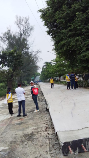 Dinas PU Jelaskan Pembangunan Jalan Soekarno Hatta Dumai, Keretakan Sejumlah Segmen Jadi Perhatian